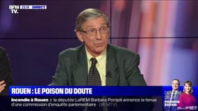 Rouen: "Ce sont des hydrocarbures lourds, avec toutes les conséquences de maladies respiratoires qui peuvent en découler", selon Gilles Dixsaut, président du comité national contre les maladies respiratoires