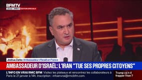 Iran: "Nous parlons d'un régime qui tue ses citoyens de façon systématique", souligne l'ambassadeur d'Israël en France