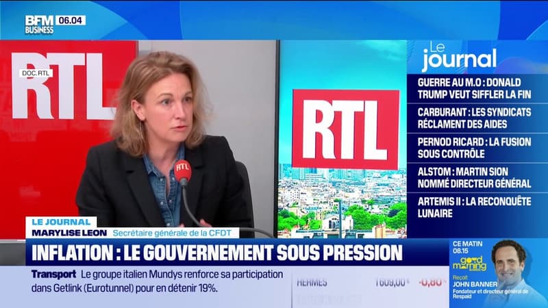 Inflation : le gouvernement est sous pression