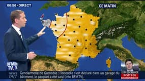 Le thermomètre repasse au-dessus des 20 degrés dans toute la France ce jeudi