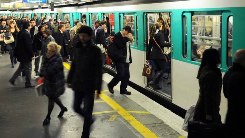 Le métro parisien, en 2010