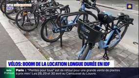 Vélos: boom de la location longue durée en Ile-de-France