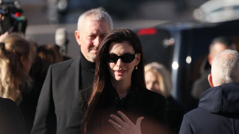 Donatella Versace, Anne Hathaway, Anna Wintour... Stars et stylistes aux funérailles du couturier Valentino