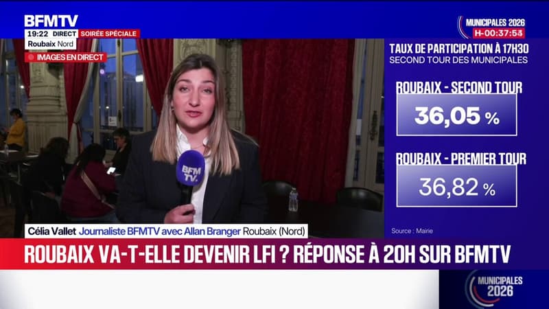 Municipales 2026 à Roubaix: 36,05% de participation à 17h30