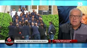 #EquipeDeFrance "Ces footeux ont des salaires monstrueux ! Si un me dit que "l'important c'est de participer", je le renvoie chez sa mère !" Johnny Blanc #GGRMC
