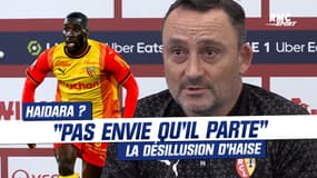 Lens : "Je n'ai pas envie qu'Haidara parte", la désillusion d'Haise