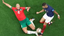 Le tacle d'Amrabat sur Mbappé lors de France-Maroc