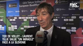 TQO de volley - Laurent Tillie salue "un miracle" face à la Slovénie