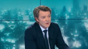 François Baroin sur le plateau de BFMTV, le 13 février 2018.