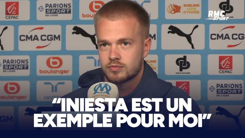 OM : "Iniesta est un exemple pour moi", les confidences d'Arthur Vermeeren