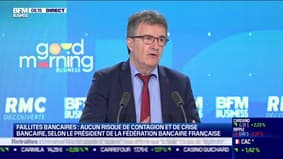 Faillite bancaire: aucun risque de contagion selon le président de la Fédération bancaire française