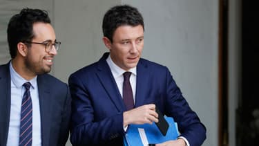 Mounir Mahjoubi et Benjamin Griveaux.