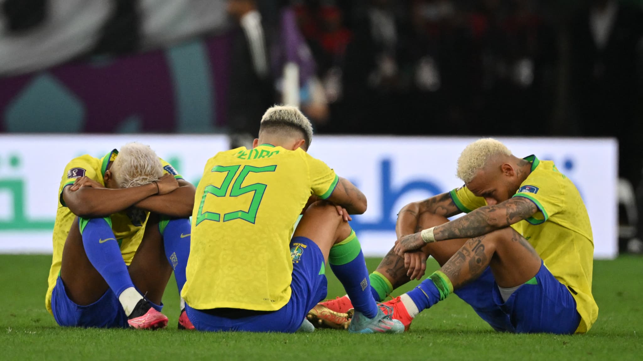 Brésil-Croatie : la détresse des Brésiliens