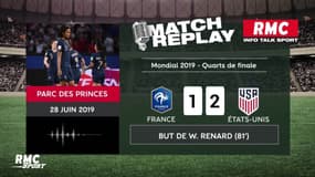 France - États-Unis (1-2) : Le goal replay avec les commentaires en live de RMC