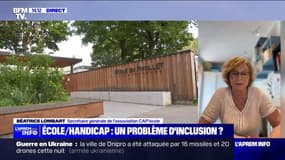"On a une montée en tension sur la notion d'école inclusive" estime Béatrice Lombart, secrétaire générale de l'association CAP'école