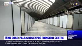 Nice: le Palais des expositions redevient le principal centre de vaccination