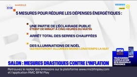 Salon-de-Provence: la ville présente son plan de sobriété énergétique