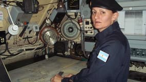 Eliana Krawczyk, membre d'équipage du sous-marin disparu, photo non datée