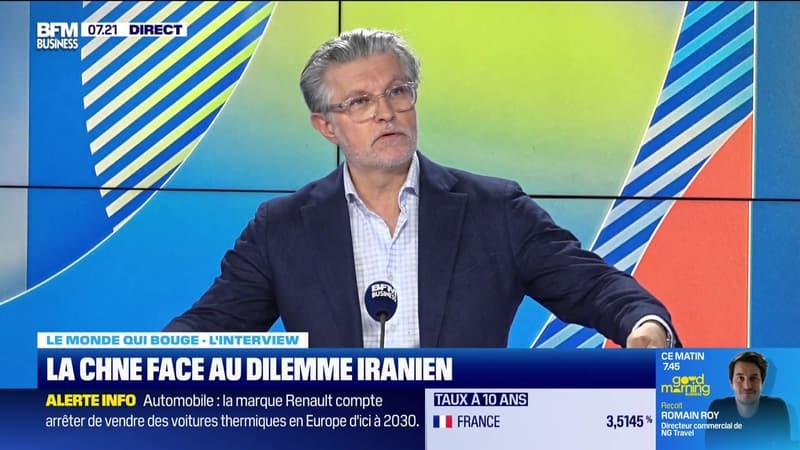 Le monde qui bouge - L'Interview : La Chine face au dilemme iranien - 10/03