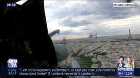Les images aériennes des répétitions du défilé aérien du 14-Juillet au-dessus de Paris
