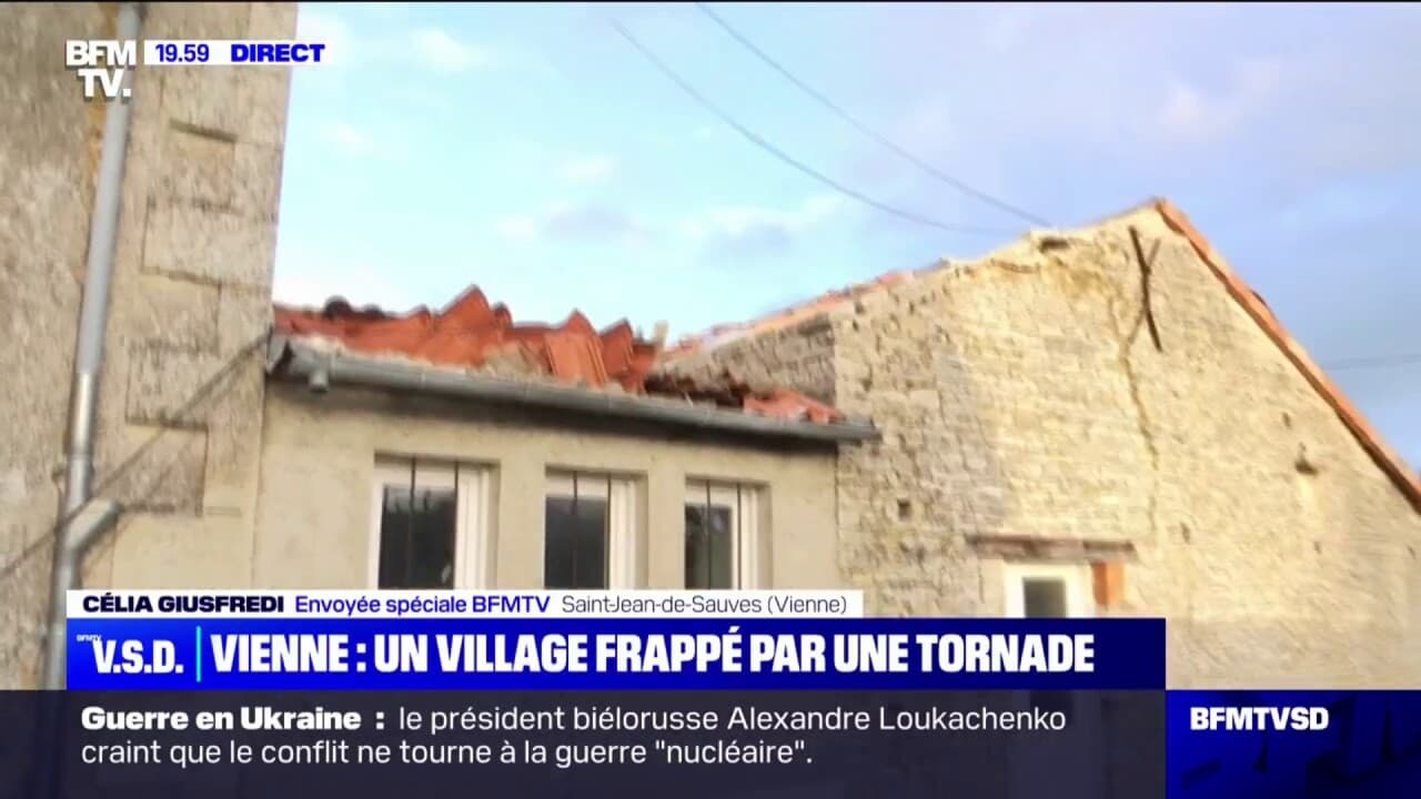 Toits de maisons arrachés, chutes de poteaux électriques: les nombreux