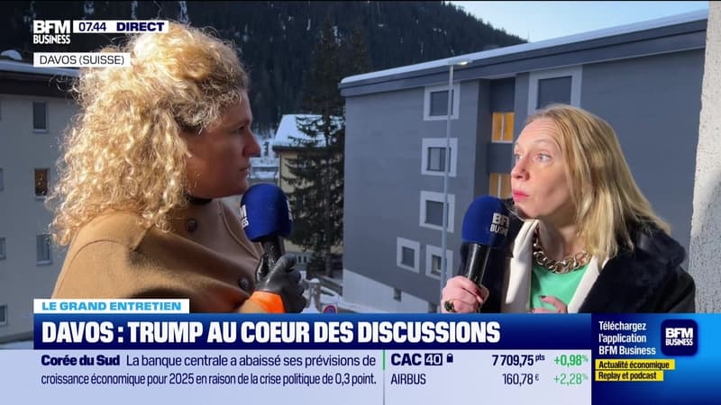 Le Grand entretien : Davos, Trump au coeur des discussions - 20/01