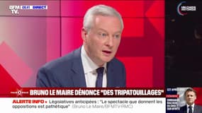 Bruno Le Maire se dit "favorable à une nouvelle politique pénale pour les mineurs, pour durcir les sanctions"