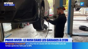 Pneus hiver : le rush dans les garages à Lyon