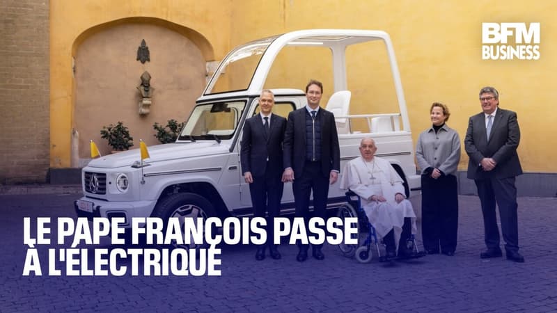 Le pape François passe à l'électrique