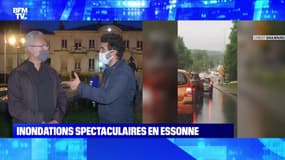 Inondations spectaculaires en Essonne - 19/06