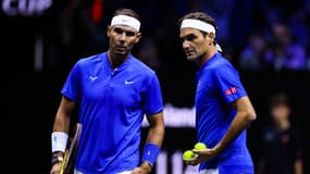 Rafael Nadal et Roger Federer