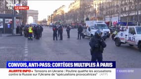 "Convoi de la liberté": la situation de nouveau sous contrôle sur les Champs-Élysées