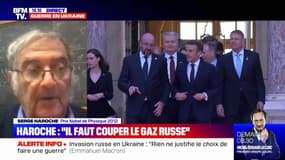 Serge Haroche défend la coupure du gaz russe appelle à la "solidarité" des Français les plus aisés