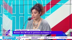 Repasser aux 90km/h ? "Il faut s’armer de patience avant de faire marche arrière." pense Fatima Benomar. 