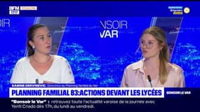 Var: des actions de sensibilisation du Planning familial devant les lycées