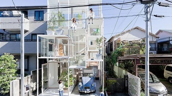 Une maison où l'intimité n'existe pas, à Tokyo