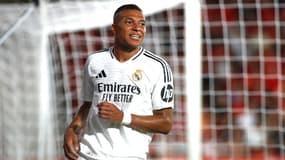 Kylian Mbappé pour sa première en Liga avec le Real Madrid, 18 août 2024