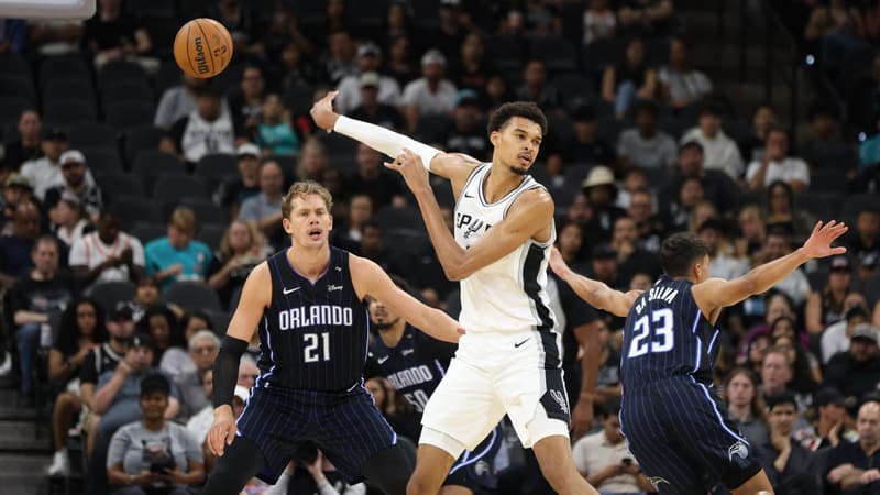 NBA: alley-oop, feinte, passe aveugle… les actions folles de Wembanyama pour sa reprise en pré-saison