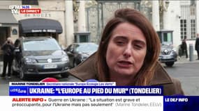 Guerre en Ukraine: l'Europe est "au pied du mur", estime Marine Tondelier