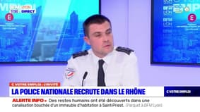 C votre emploi du mercredi 18 janvier 2023 - La police nationale recrute dans le Rhône