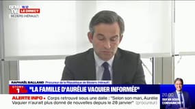 Corps retrouvé sous une dalle: "Le compagnon d'Aurélie Vaquier a été placé en garde à vue après la découverte du corps", selon le procureur