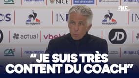 Nice : "Je suis très content du coach", Rivère conforte Haise dans sa position et envoie un message aux supporters
