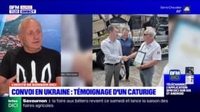 "On a été bien accueillis": Henri David, Caturige, revient sur sa rencontre avec les habitants de Tchernihiv 