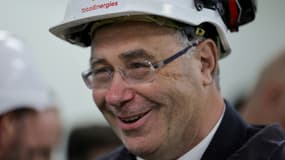 Le patron de Totalenergies Patrick Pouyanné, à Billy-Berclau, dans le Pas-de-Calais, le 30 mai 2023