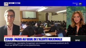 Coronavirus à l'université: "Fermer serait la pire des choses", selon François Germinet (CY Cergy Paris)