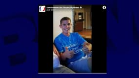 Mattéo, 20 ans, a disparu le 1er août 2023 dans les Hautes-Pyrénées. 