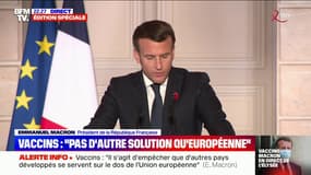 Emmanuel Macron veut offrir "à toutes les Françaises et à tous les Français adultes qui le souhaitent la possibilité d'être vaccinés d'ici à la fin de l'été"