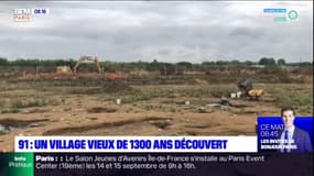 Essonne: un village vieux de 1300 ans découvert sur un chantier