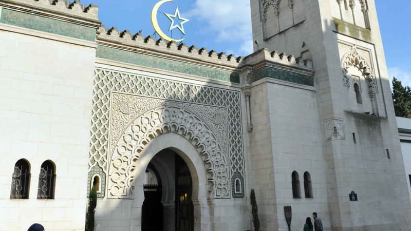 La Grande mosquée de Paris. 