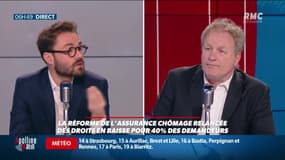 Réforme de l'Assurance Chômage: François Hommeril, président de la CFE CGC dénonce une réforme qui "entend lutter contre le chômage, mais tape sur la tête des chômeurs"